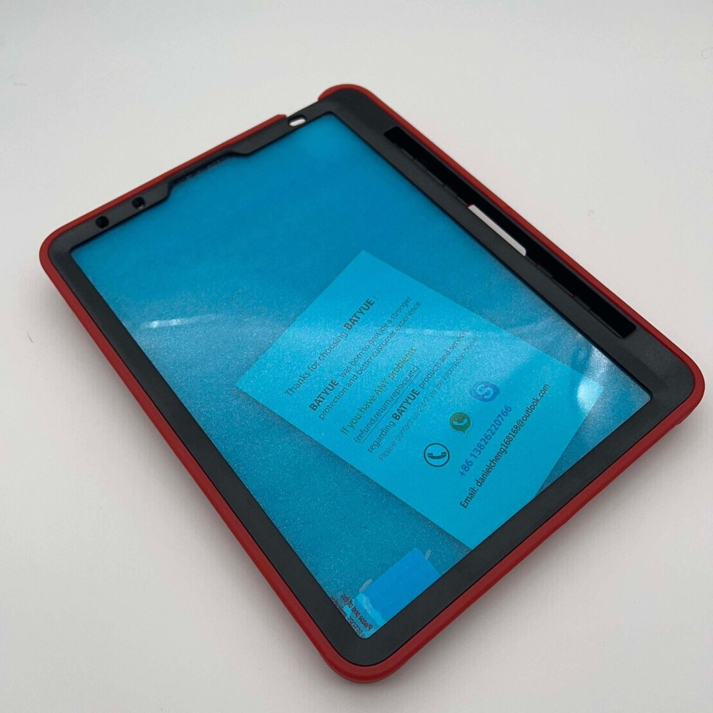 BATYUE Red Protective Case with Stand and Hand‎ Strap for Tablet/IPAD 
8x10" NEW